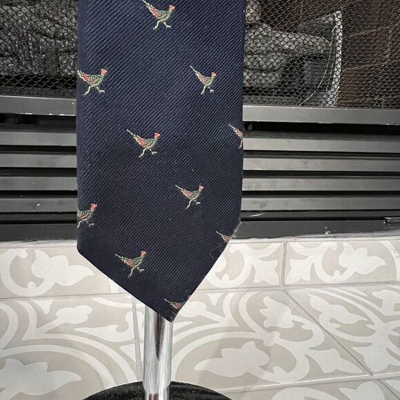 Rodes Of Louisville Pheasant Necktie - Picture 2 of 5